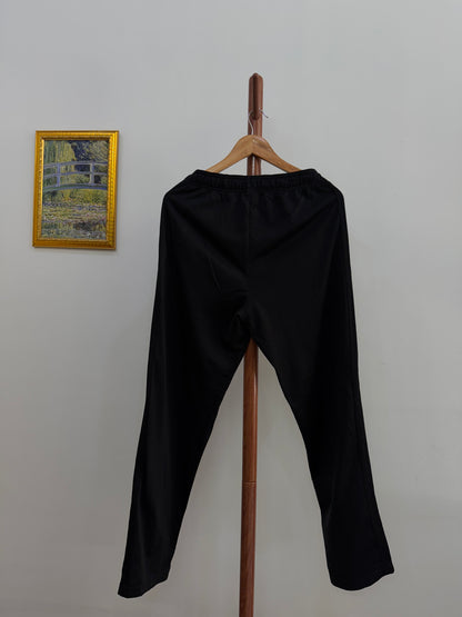 Black Adidas Spell out logo trackpant (Climacool)