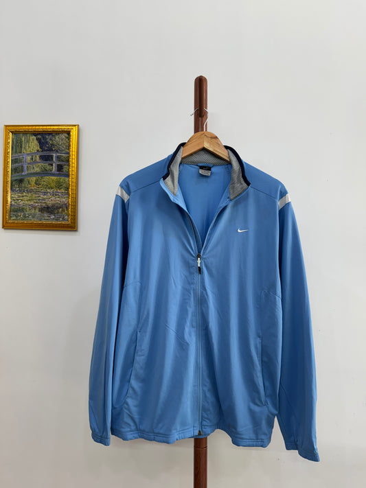 Vintage 00’s Nike Blue Mini Swoosh Jacket