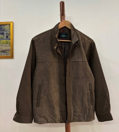 Brown Corduroy  Tailored Fit Jacket