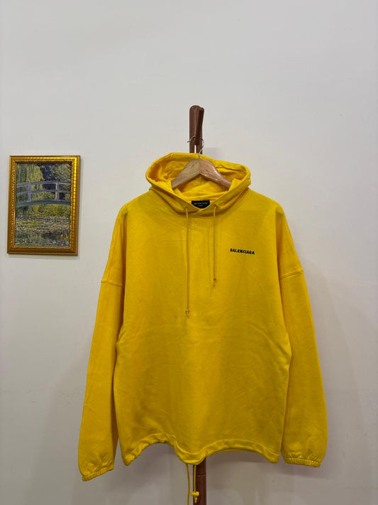 Balenciaga yellow hoodie
