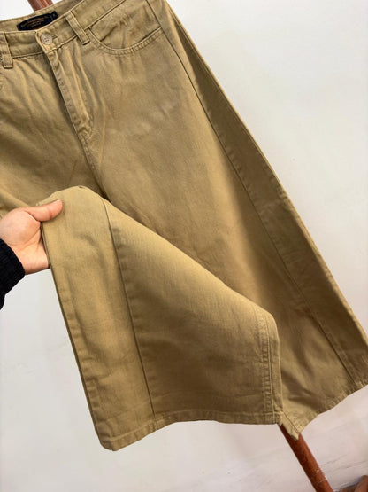 Brown Baggy Fit Korean Trouser
