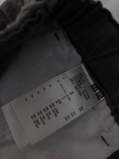 Olive Green Uniqlo Linen Trouser