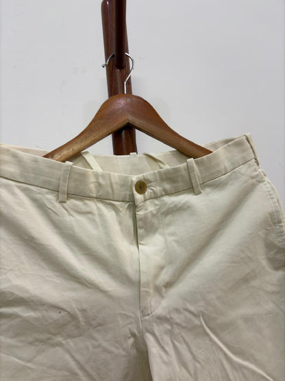 Uniqlo Beige Cotton Summer Trouser