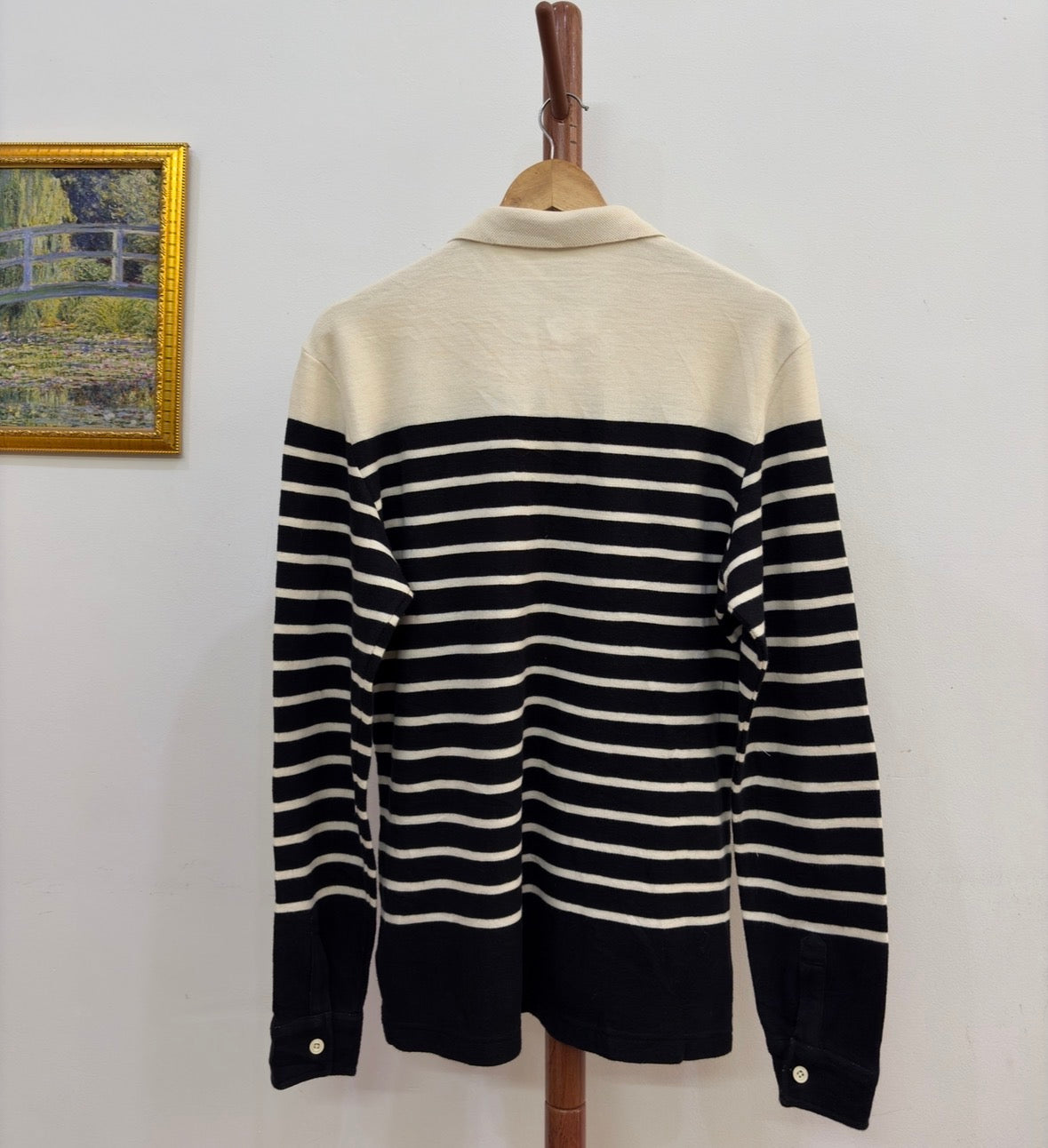 Beanpole' Striped  Knitted  Buttoned up  Knit