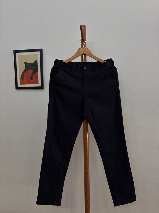 Navy Blue GU Tailored fit Trouser