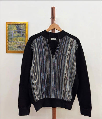 Vintage Button up Polo Knitwear