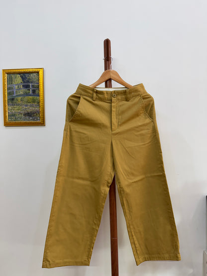 Uniqlo Mustard Brown trouser