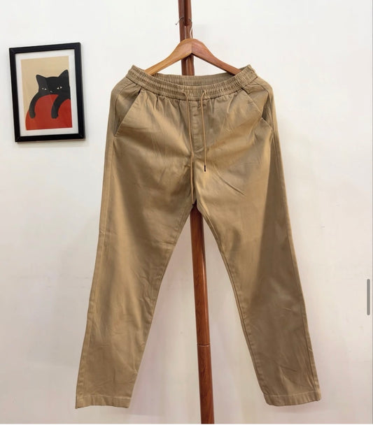Beige TBJ Korean Summer Cotton Trouser 
Quality is premium