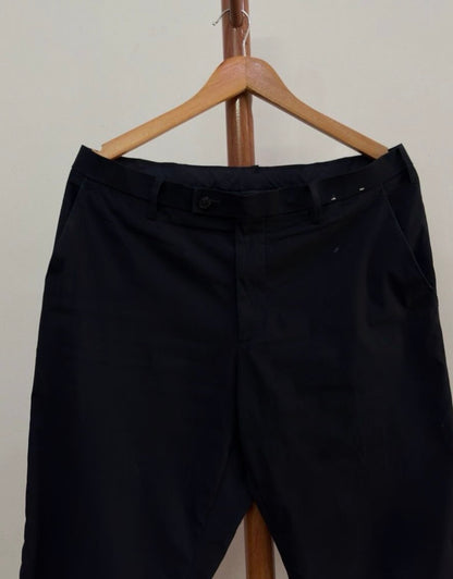 Navy Blue Uniqlo Tailored Fit Trouser