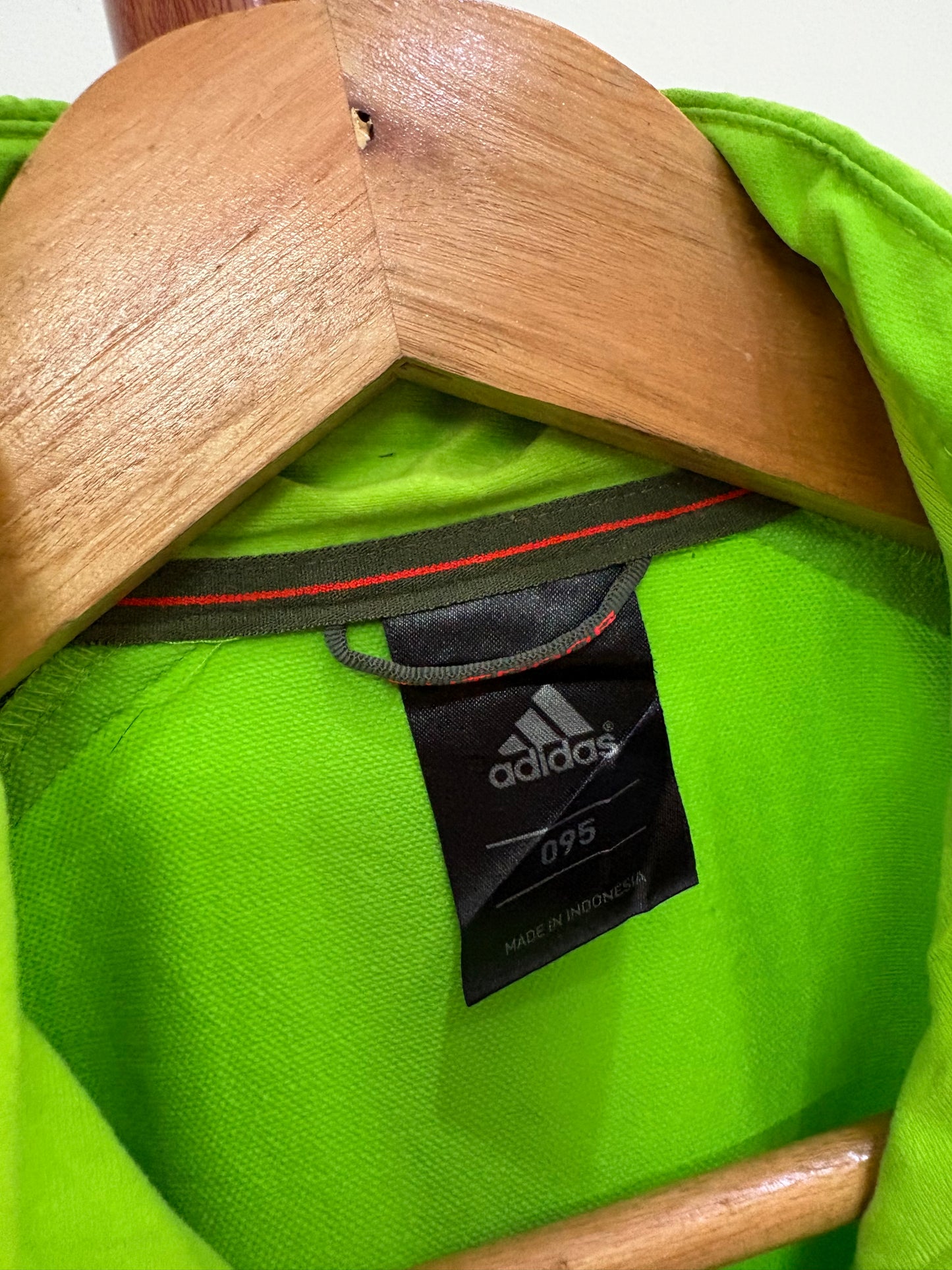 Green 'Adidas' X Terrex Jacket 
with soft fleece lining