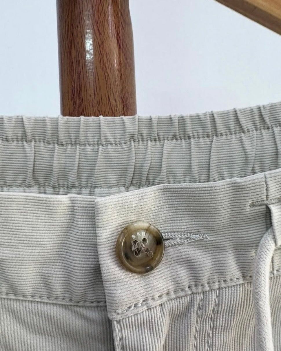 Beige 'Buckaroo' Soft Corduroy Summer Trouser