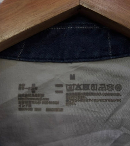Blue 'MUJI' Flannel Check Shirt
,love the fabric & Unisex