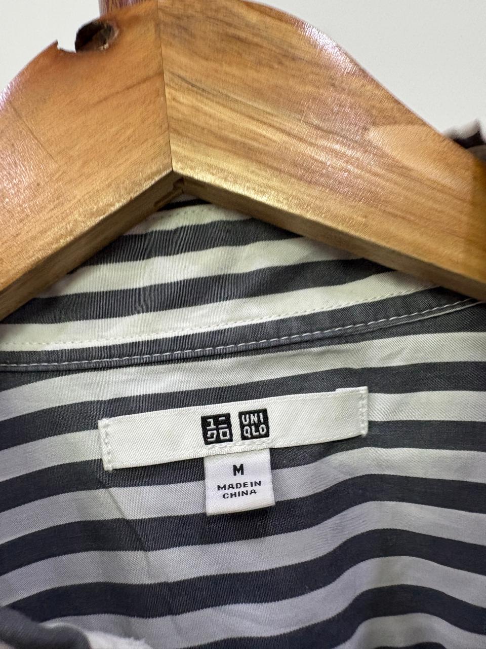 Uniqlo Cotton Striped Summer Shirt