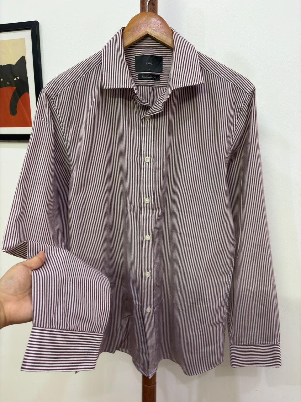 ANDZ Striped Korean Summer Shirt
