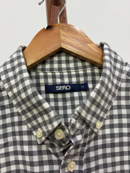 SPAO B/w Checkered Oxford Shirt 
Great for summer,love the fabric & Unisex