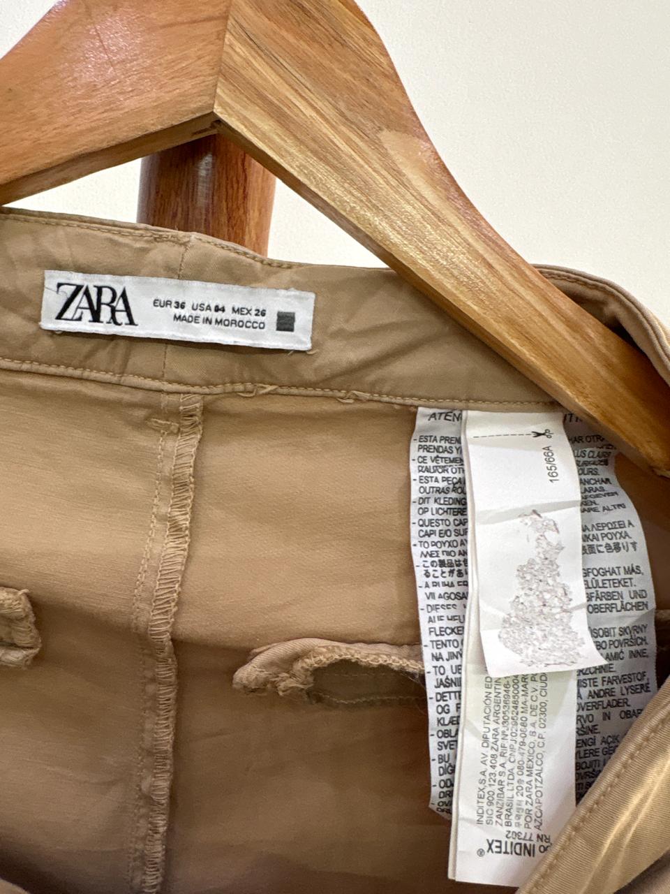 Zara beige Summer Trouser