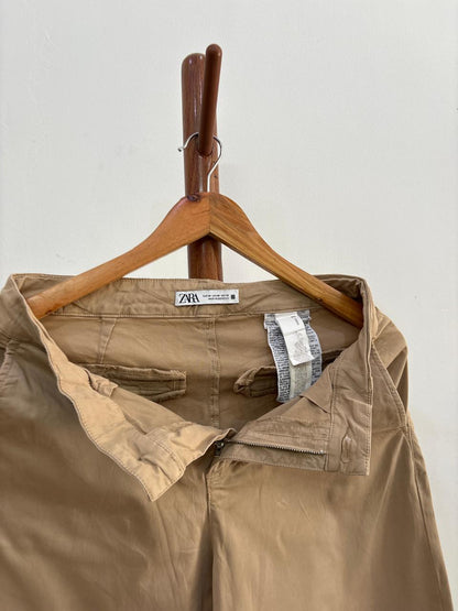 Zara beige Summer Trouser