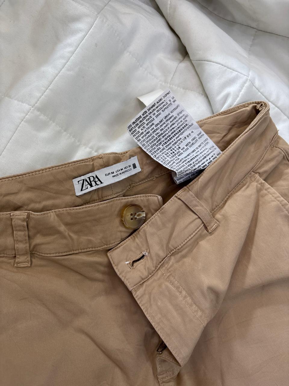Zara beige Summer Trouser