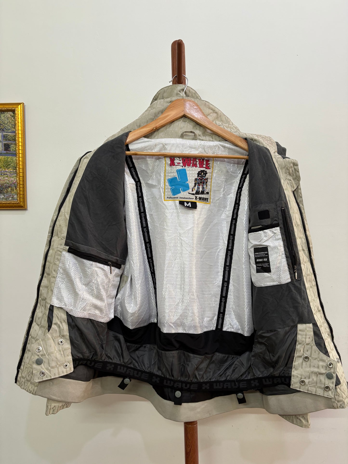 Beige Outdoor SKII Jacket