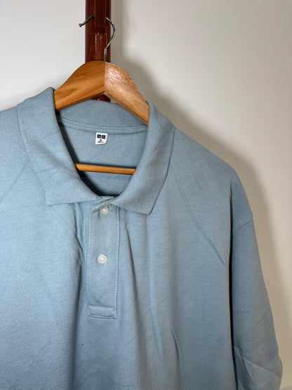 Uniqlo Blue Polo Tee