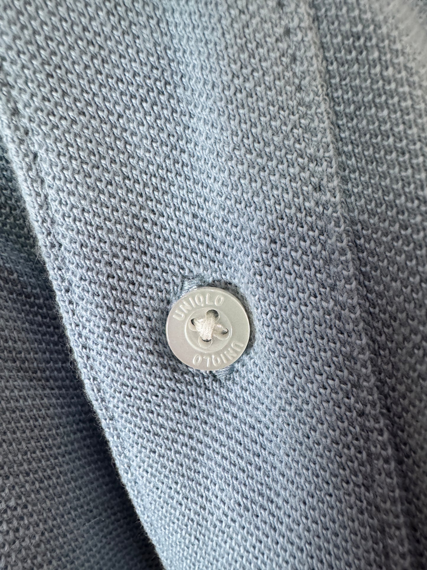 Uniqlo Blue Polo Tee