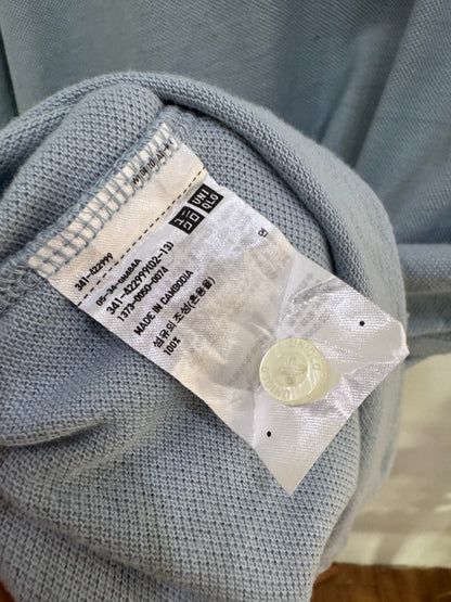 Uniqlo Blue Polo Tee