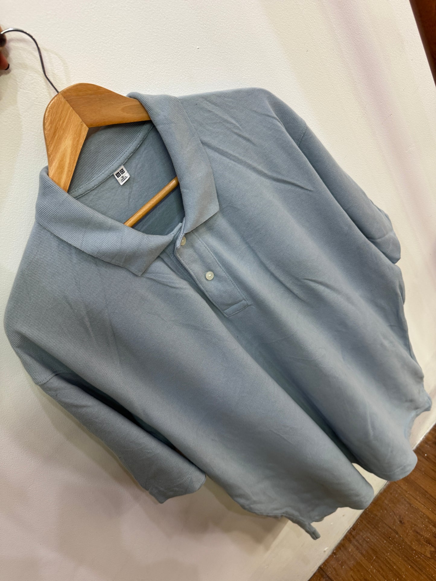 Uniqlo Blue Polo Tee