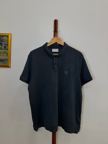 Calvin Klein Grey Polo Tee