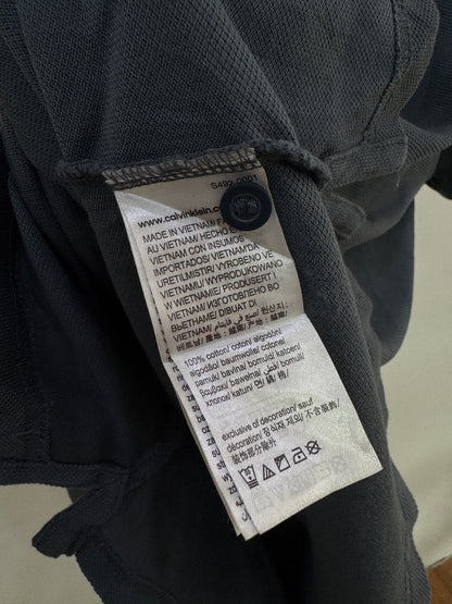 Calvin Klein Grey Polo Tee