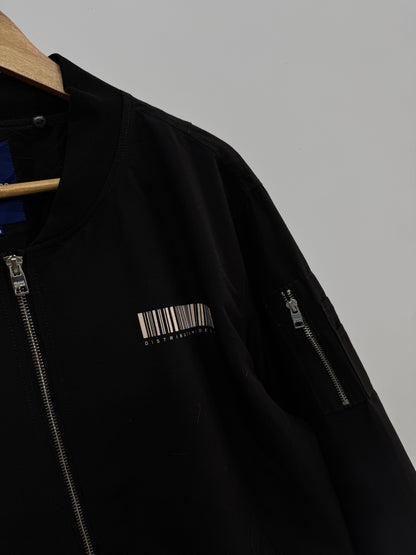 Black Frank Stone’  Black Bomber Jacket