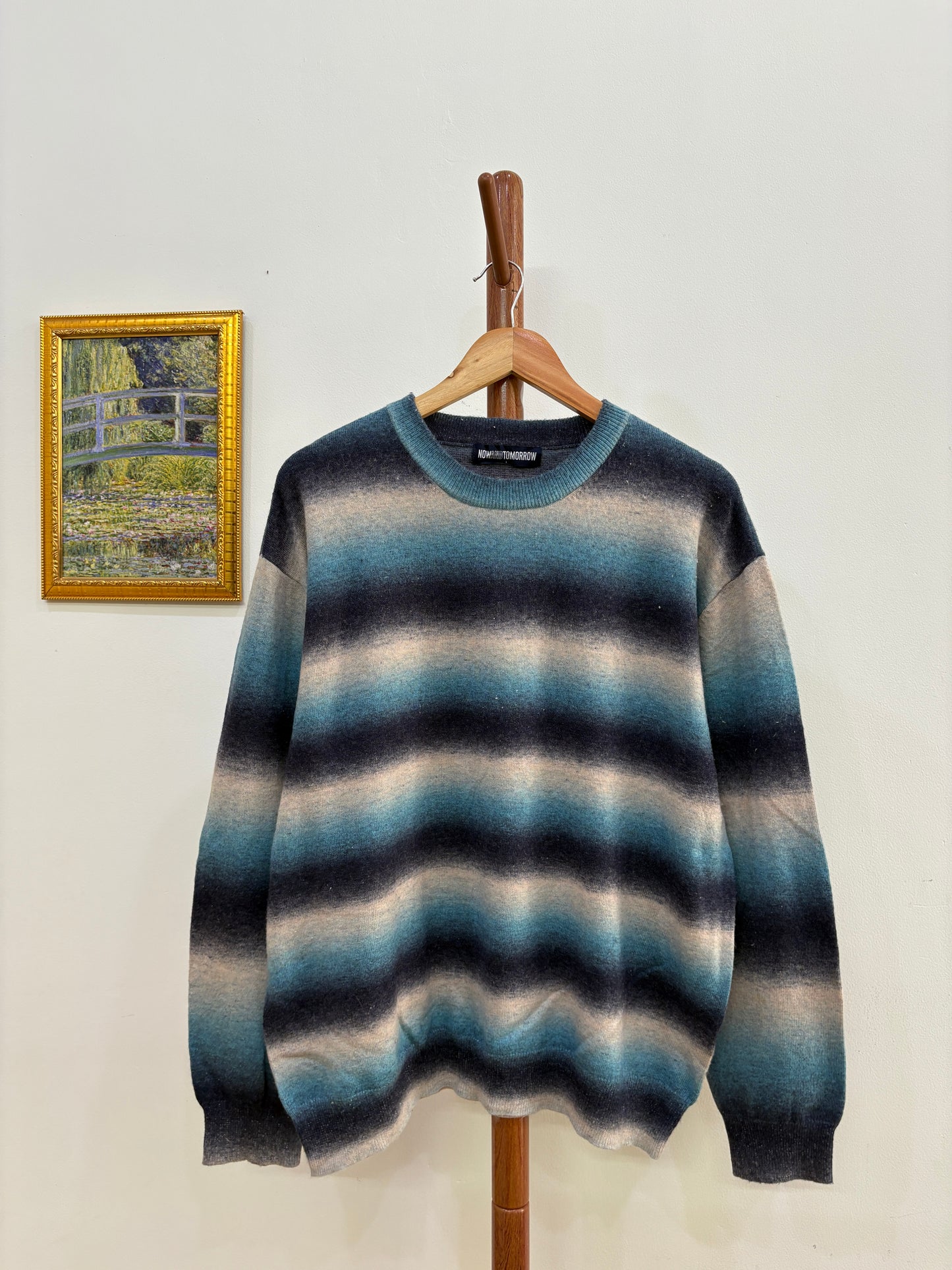 Ombre Blue Sweater