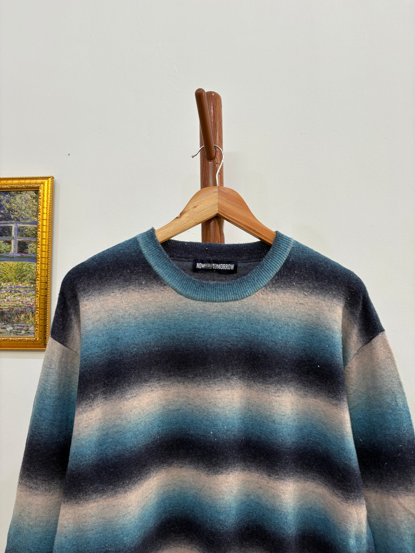 Ombre Blue Sweater