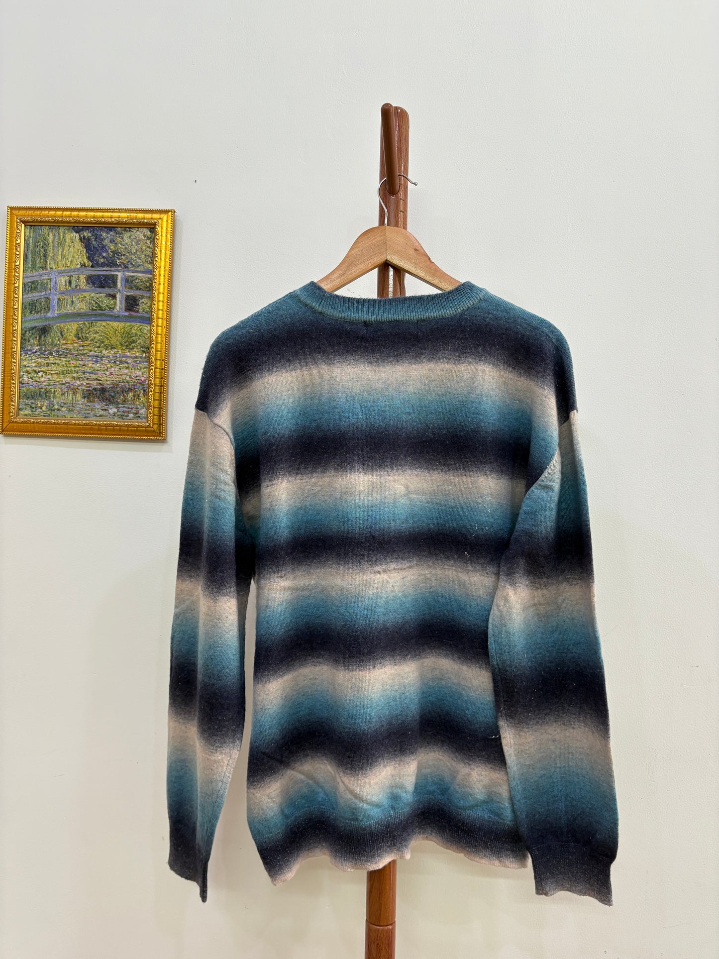 Ombre Blue Sweater