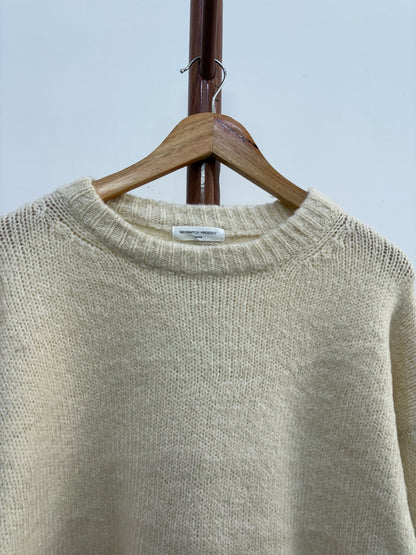 Creme Fuzzy Oversize Sweater