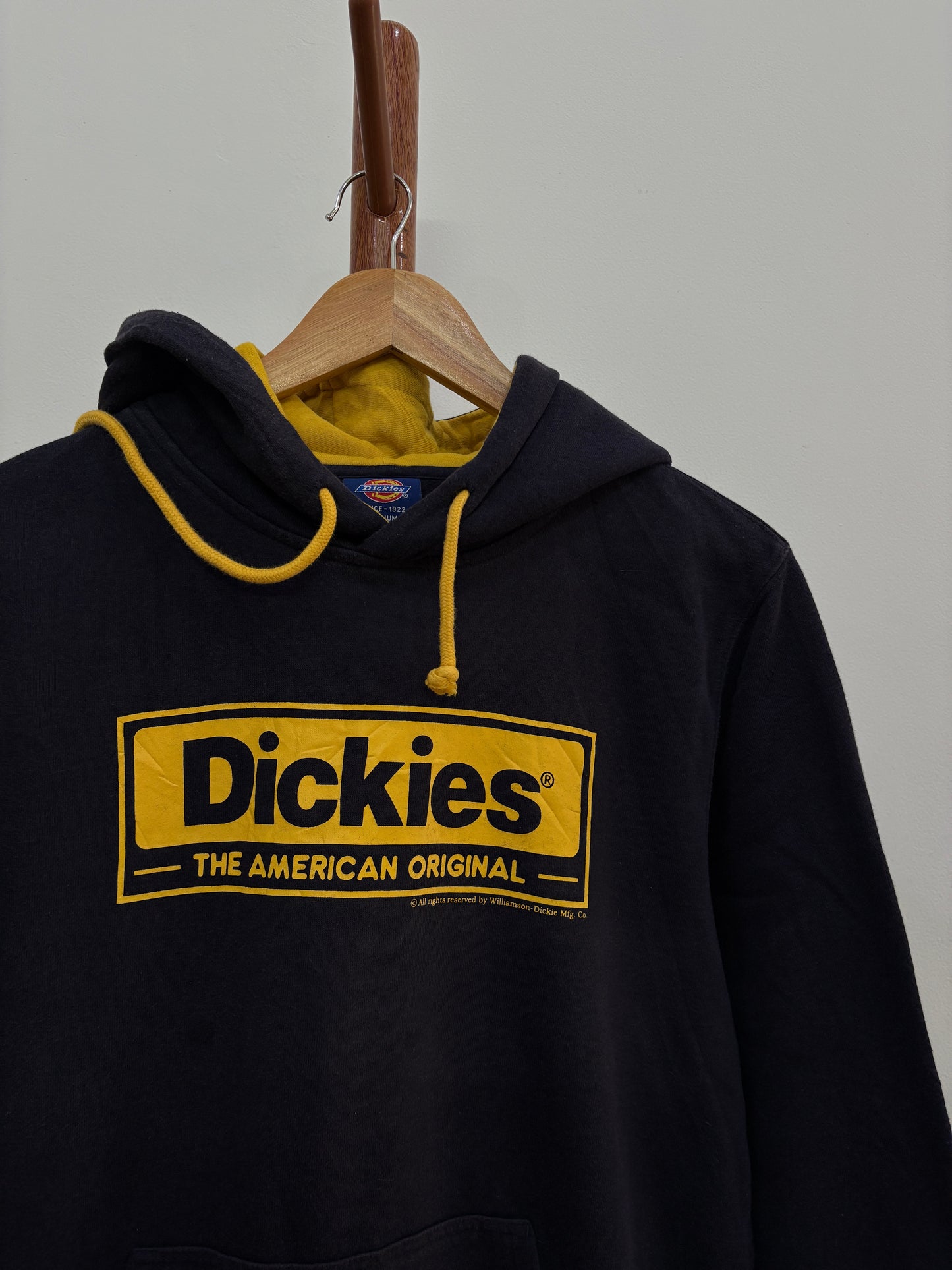 Navy Blue 'Dickies' Box Logo Hoodie