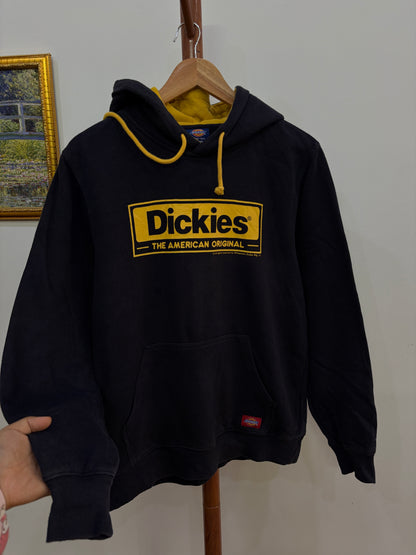 Navy Blue 'Dickies' Box Logo Hoodie