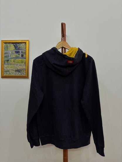 Navy Blue 'Dickies' Box Logo Hoodie
