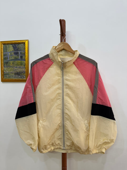 Beige Windbreaker jacket