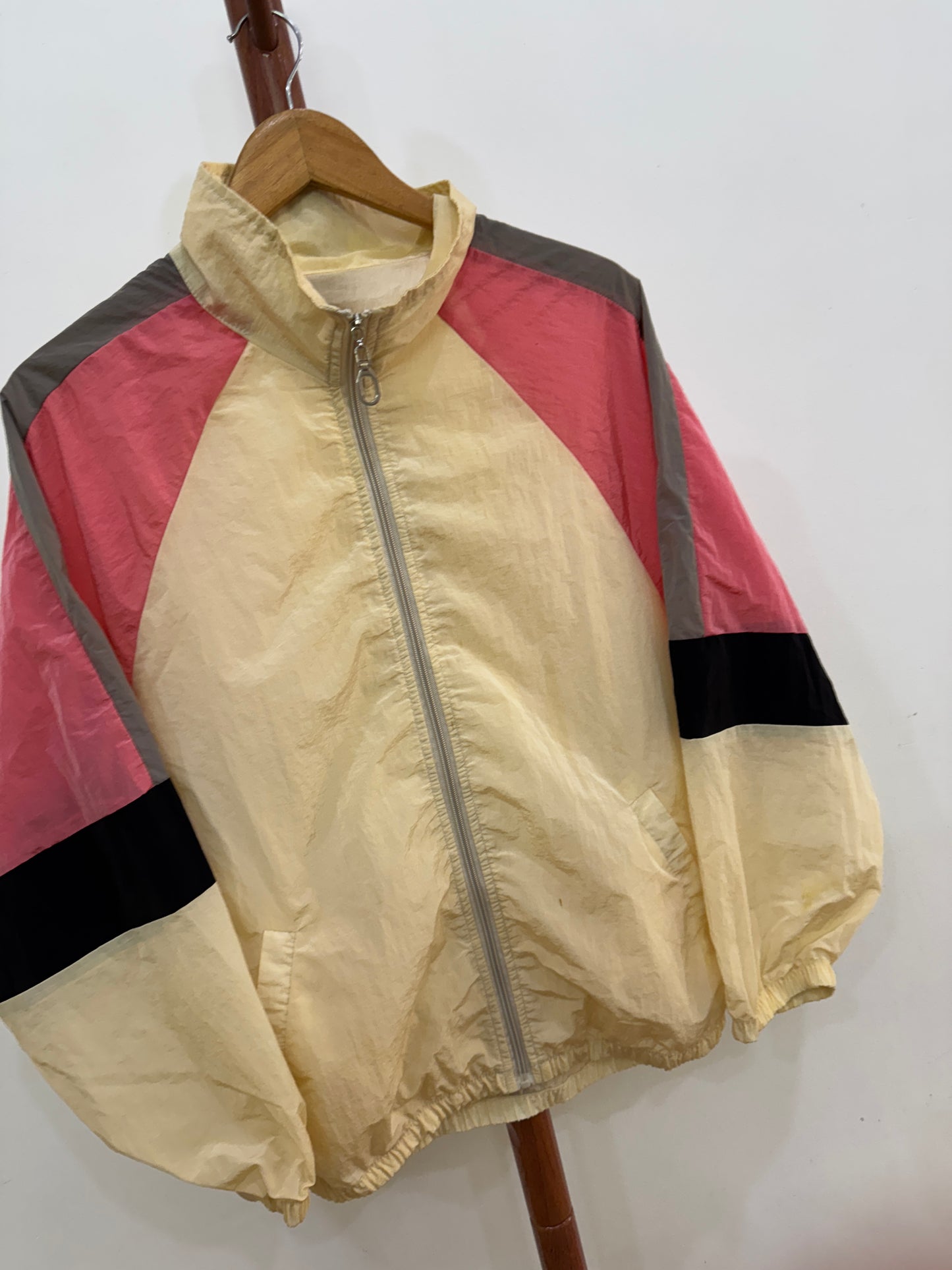 Beige Windbreaker jacket