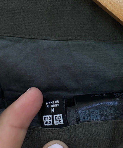 Green Uniqlo Summer cotton Trouser