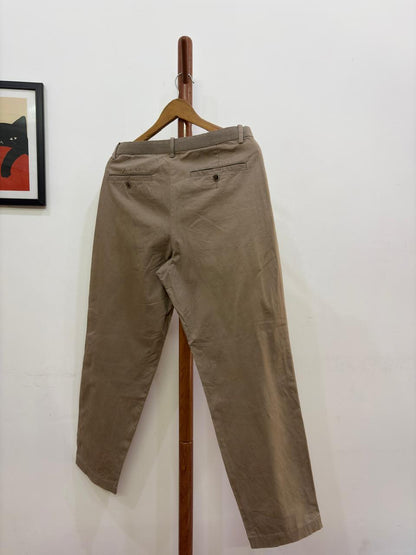 Dark Beige @uniqlo Cotton Summer Chinos