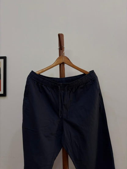 Navy Blue Topten Linen Trouser