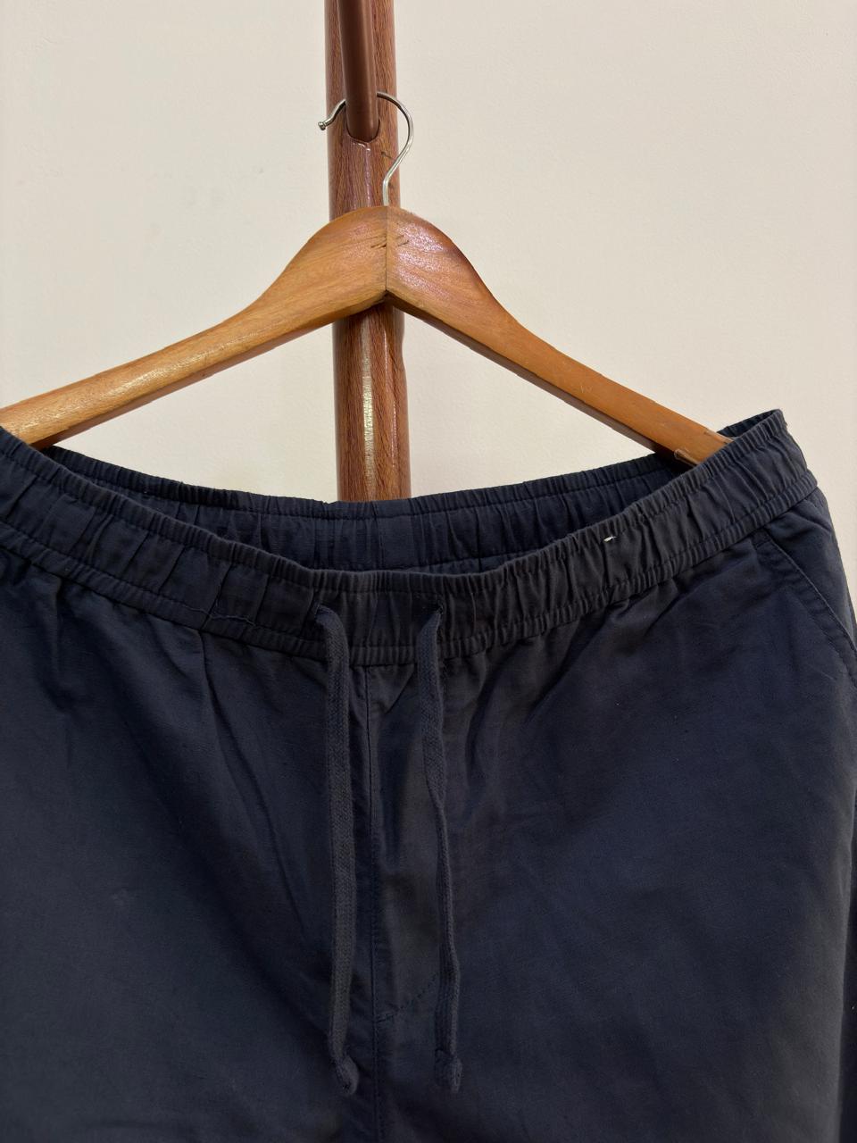 Navy Blue Topten Linen Trouser