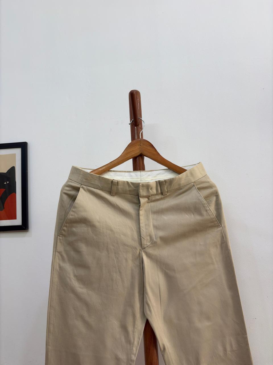 Vintage DKNY Straight Fit Beige Trouser