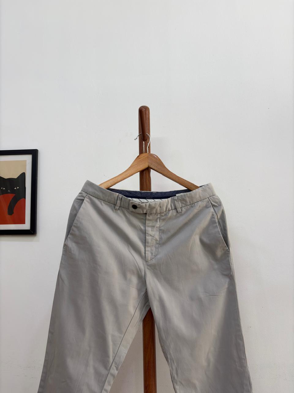 Grey Beanpole Tailored Fit Trouser