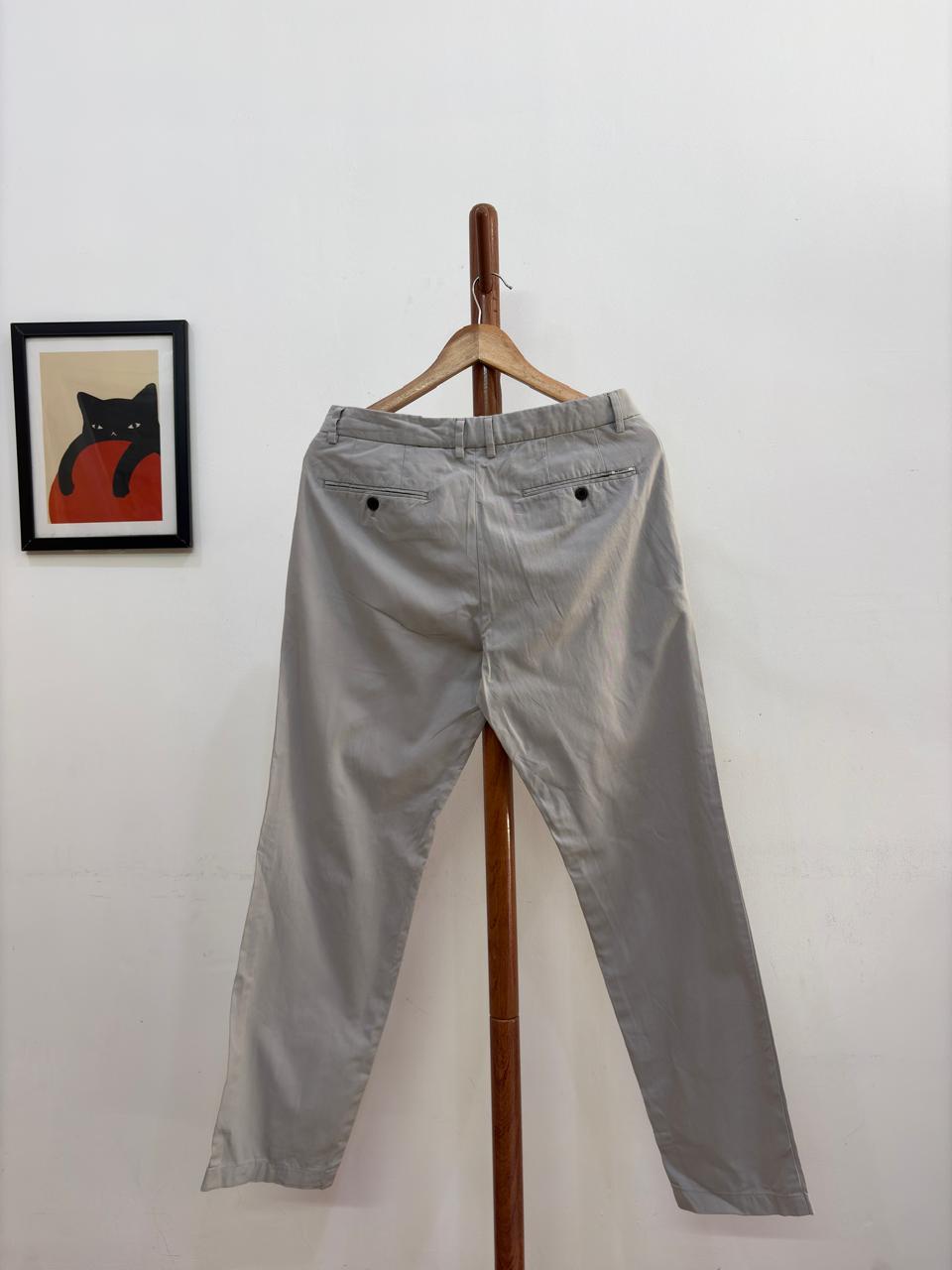 Grey Beanpole Tailored Fit Trouser