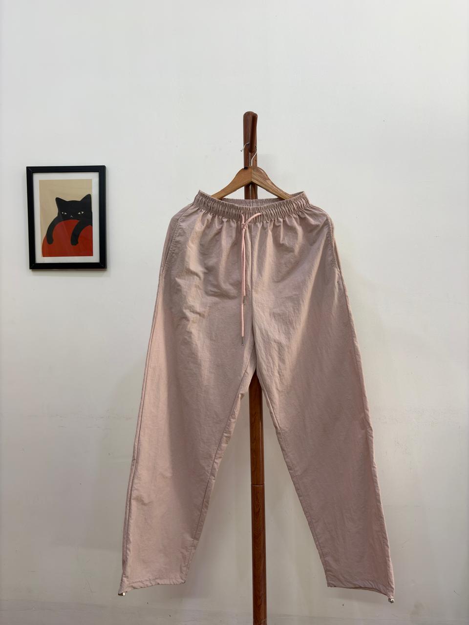 Pink Baggy Windbreaker