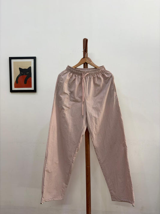 Pink Baggy Windbreaker