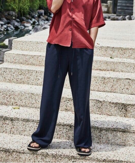 Blue Line Blend Baggy Summer Trouser