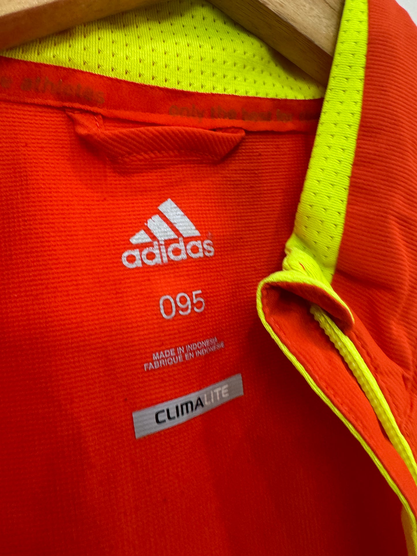 Adidas Red Sports Windbreaker Jacket
